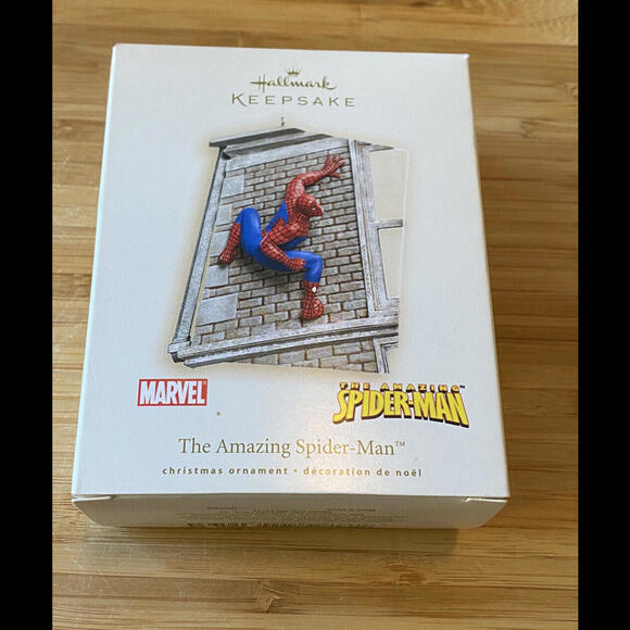Hallmark Keepsake The Amazing Spider-Man Christmas Ornament Climbing Wall 2007 - Picture 1 of 5